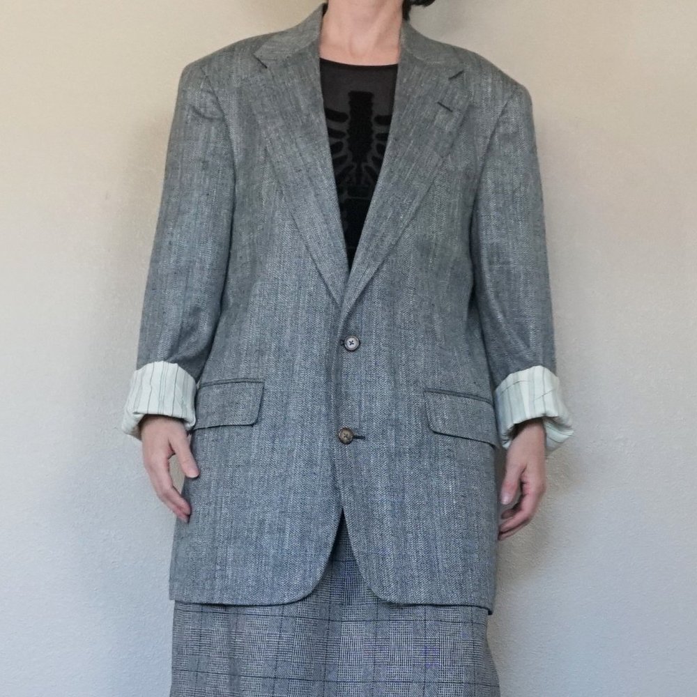 Vintage Beckwith Herringbone Sports Coat Blazer